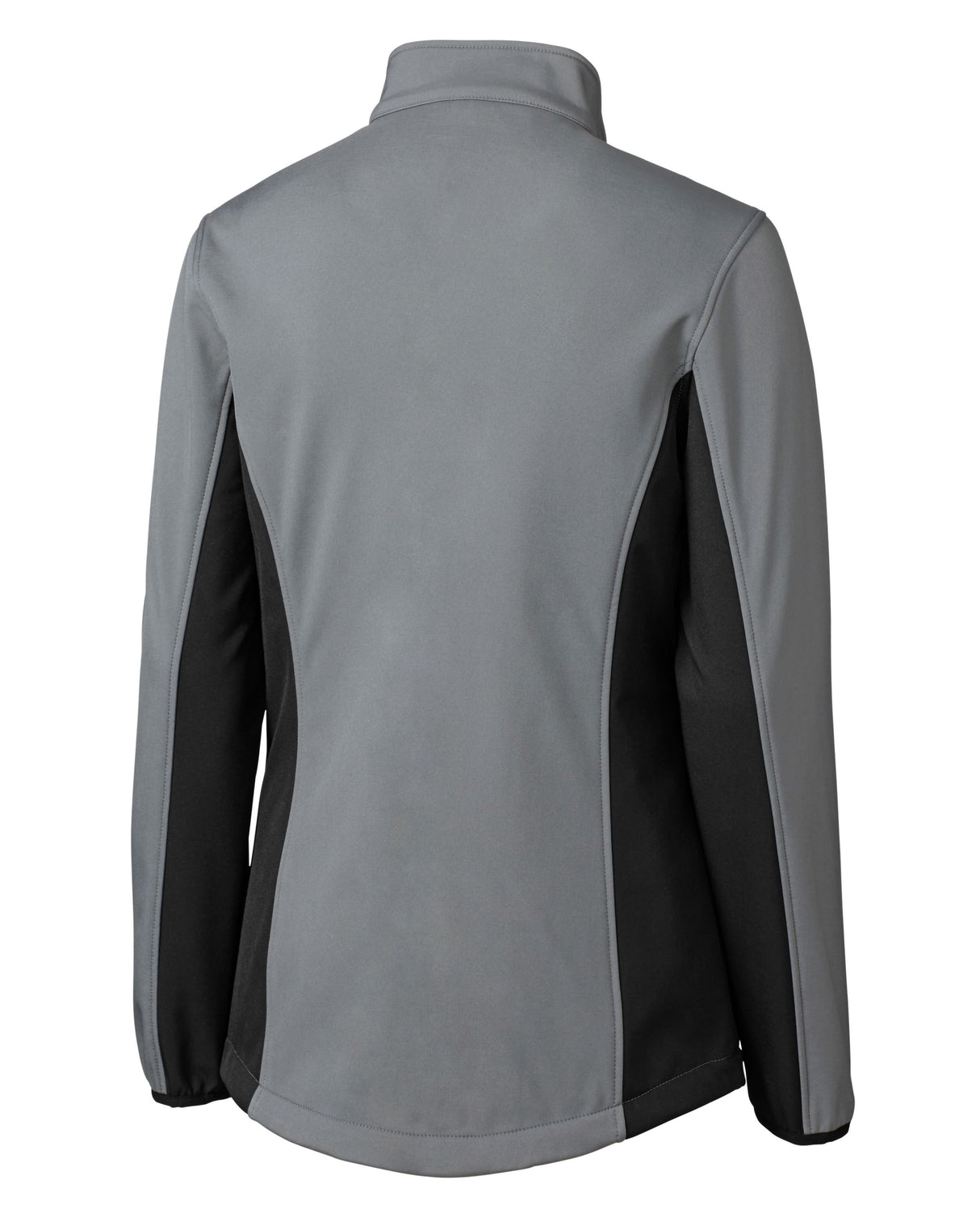 Clique Women's Narvik Recycled Colorblock Stretch Softshell Full Zip Jacket-4