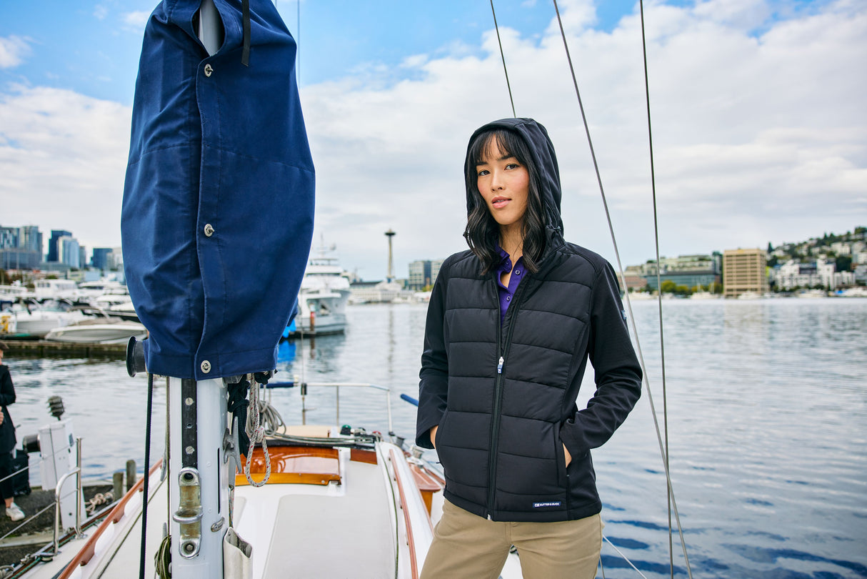 Cutter & Buck Women's Evoke Hybrid Full Zip Jacket-3