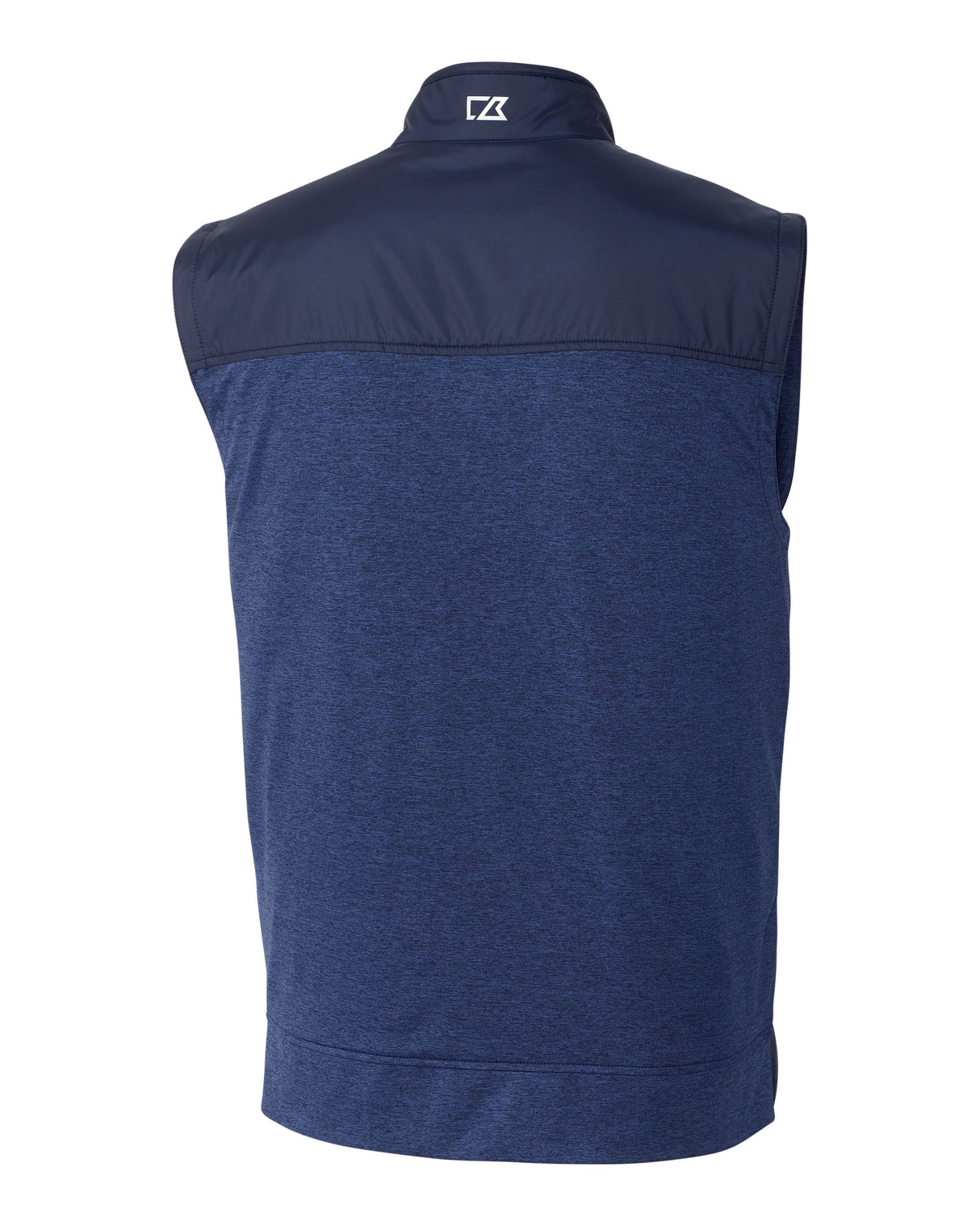 Cutter & Buck Men's Stealth Recycled Hybrid Quilted Windbreaker Vest-3