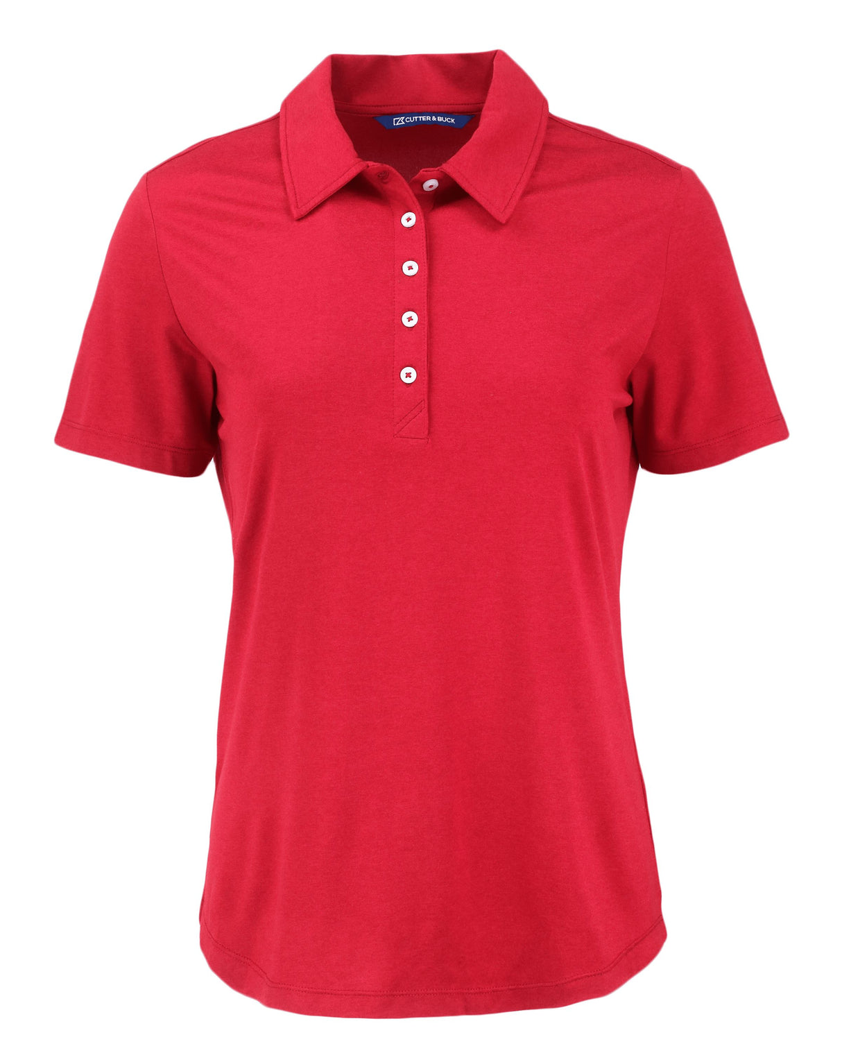 Cutter & Buck Women's Coastline Recycled Double Peached Polo-1