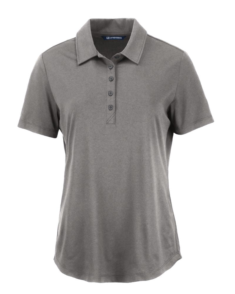 Cutter & Buck Women's Coastline Recycled Double Peached Polo-2