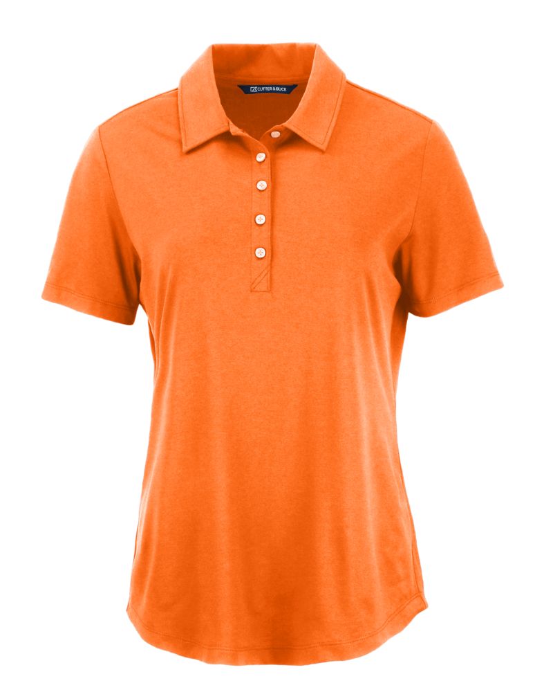 Cutter & Buck Women's Coastline Recycled Double Peached Polo-2