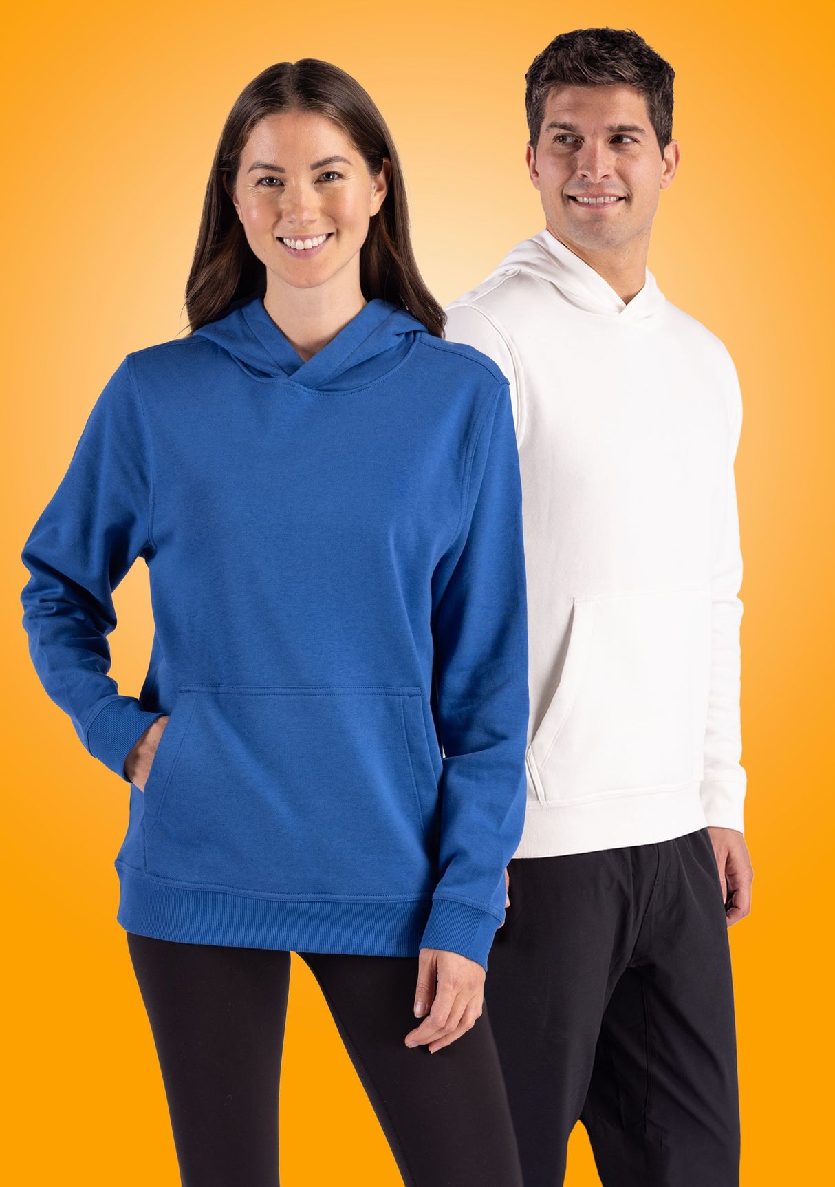 Clique Men's Drive Recycled Hooded Pullover Sweatshirt-4
