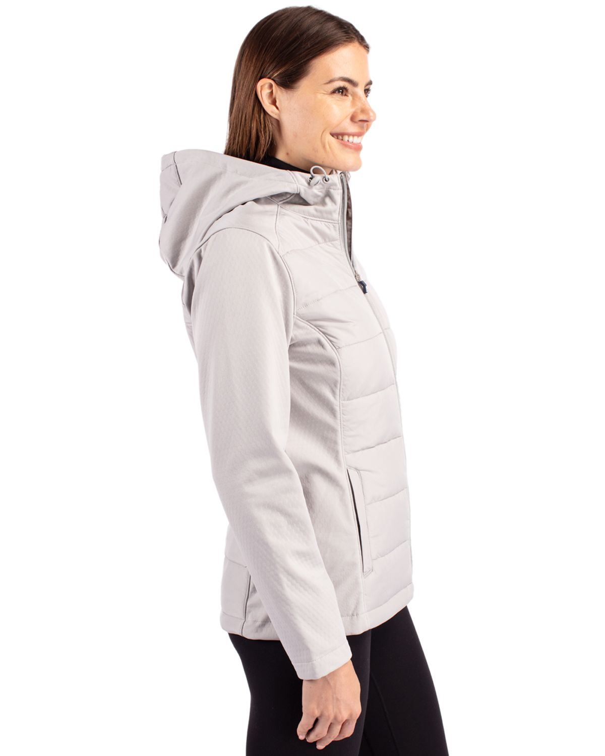 Cutter & Buck Women's Evoke Hybrid Full Zip Jacket-7
