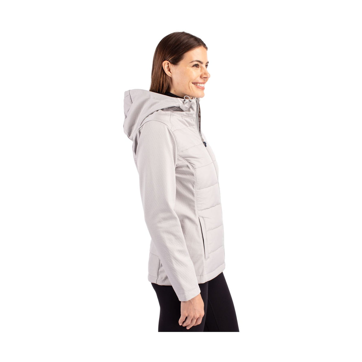 Cutter & Buck Women's Evoke Hybrid Full Zip Jacket-7
