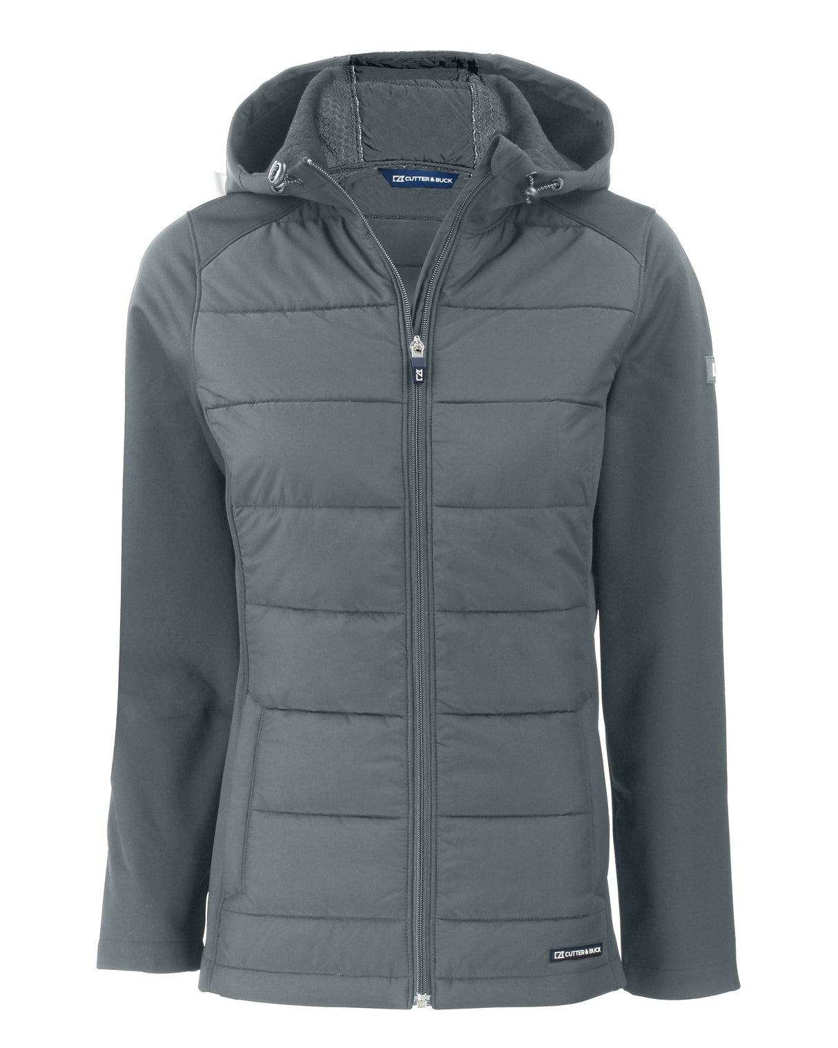 Cutter & Buck Women's Evoke Hybrid Full Zip Jacket-4