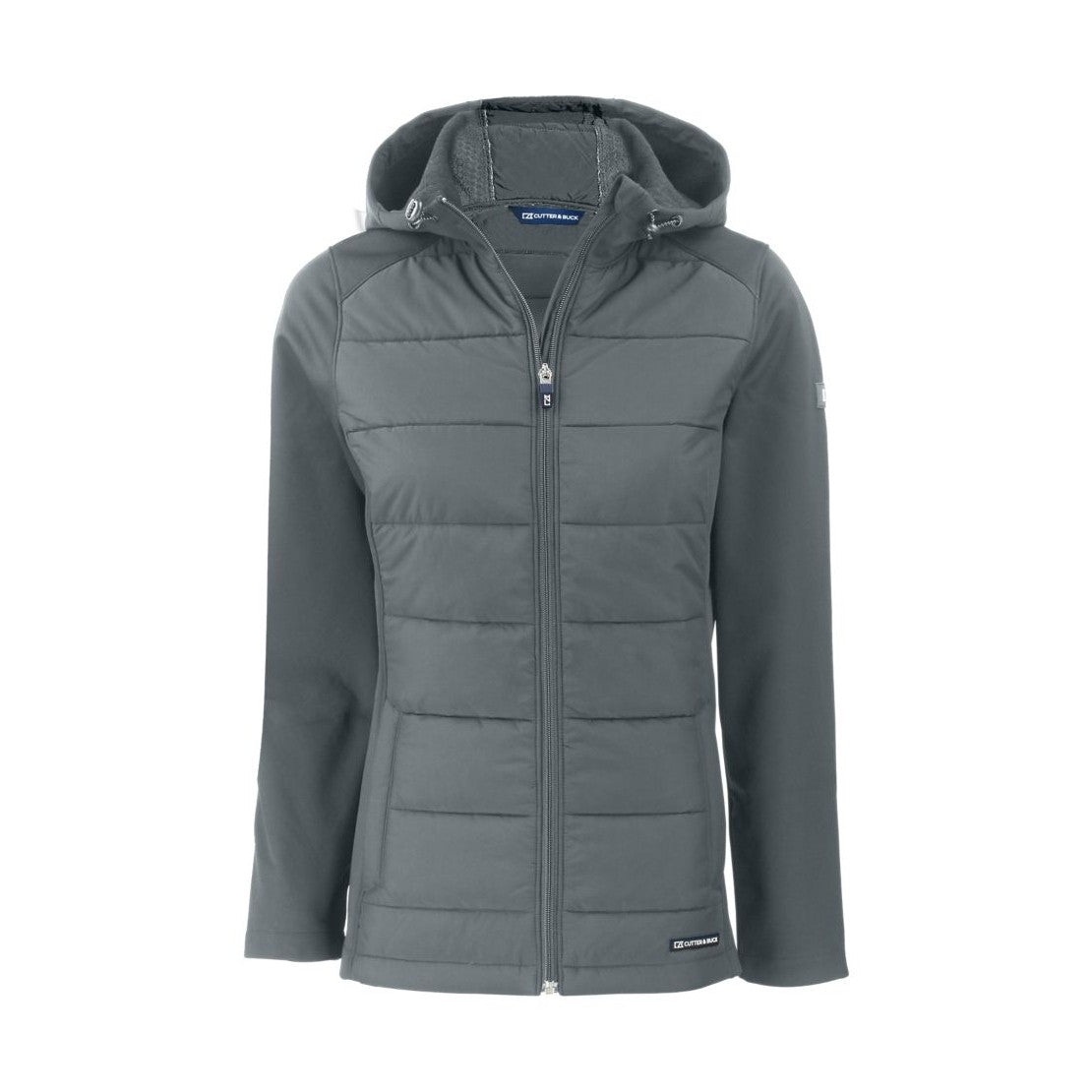 Cutter & Buck Women's Evoke Hybrid Full Zip Jacket-5