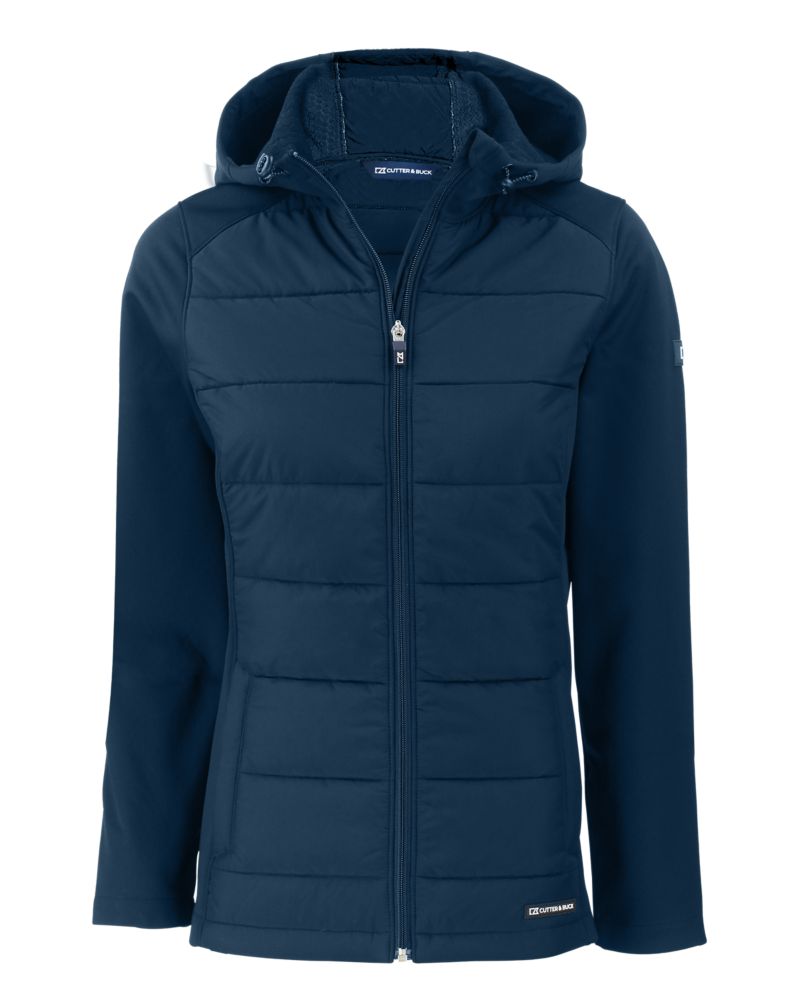 Cutter & Buck Women's Evoke Hybrid Full Zip Jacket-4