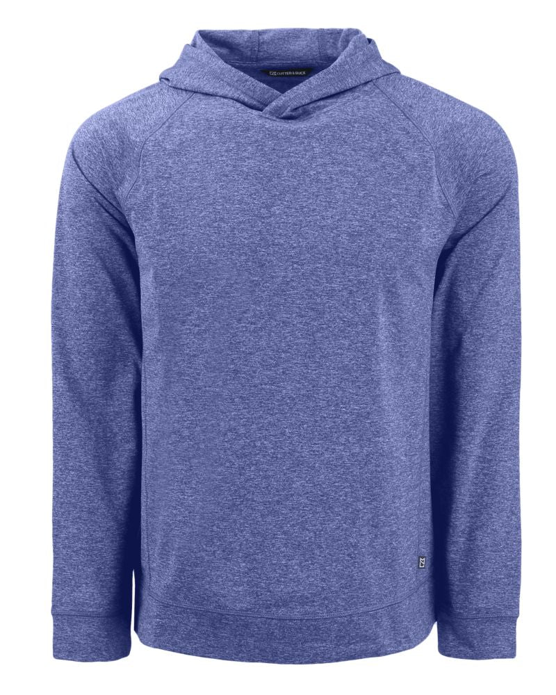 Cutter & Buck Men's Adapt Recycled Soft Knit Stretch Heathered Hooded Pullover-5