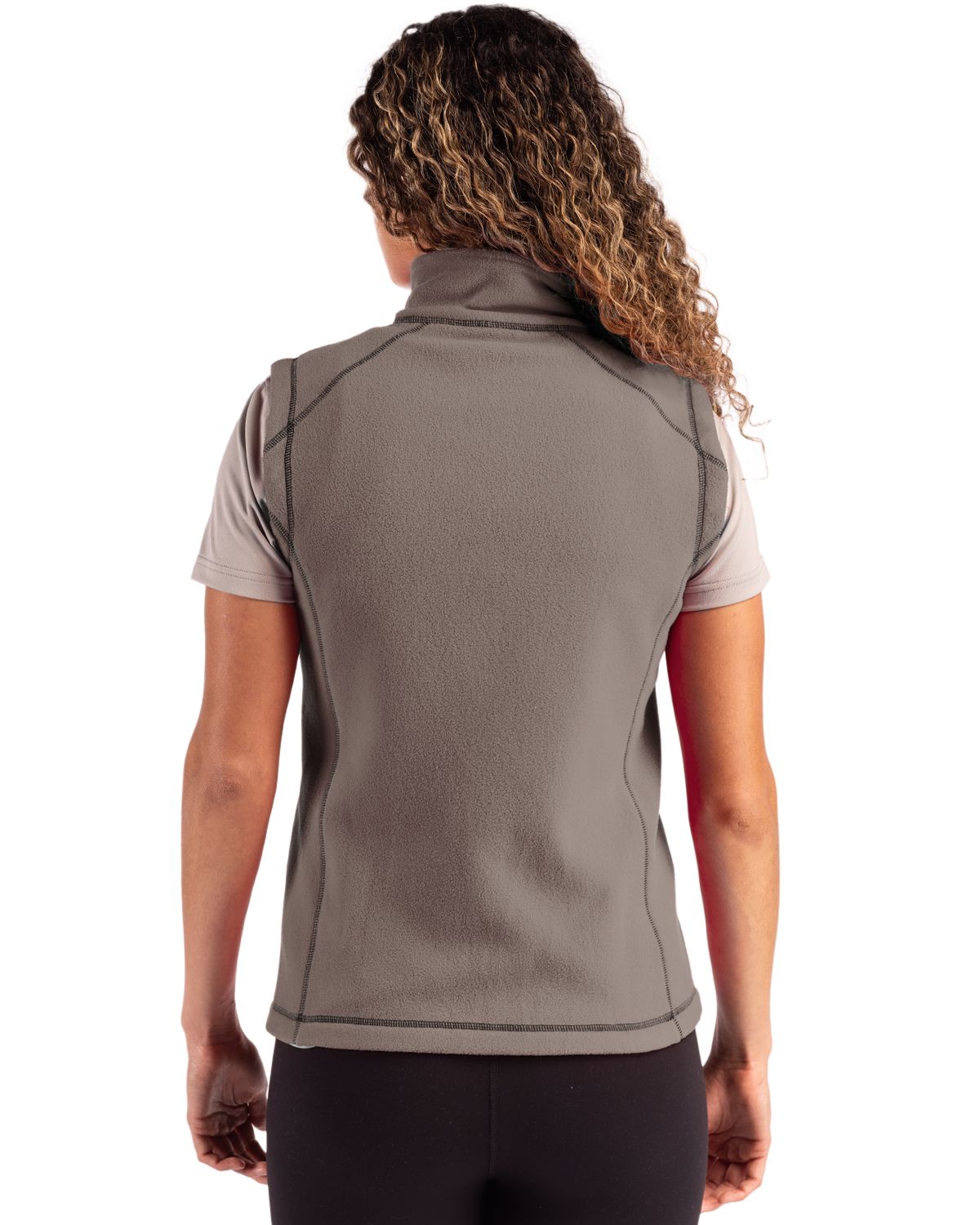 Clique Women's Powder Recycled Fleece Full Zip Vest-5