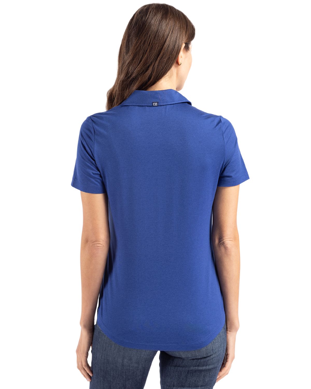 Cutter & Buck Women's Coastline Recycled Double Peached Polo-5