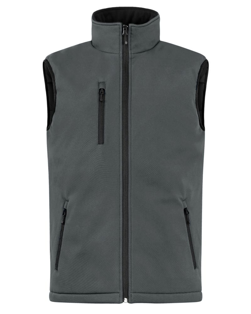 Clique Men's Equinox Insulated Softshell Full Zip Vest-2
