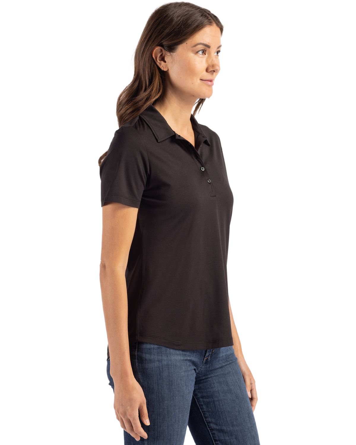 Cutter & Buck Women's Coastline Recycled Double Peached Polo-9