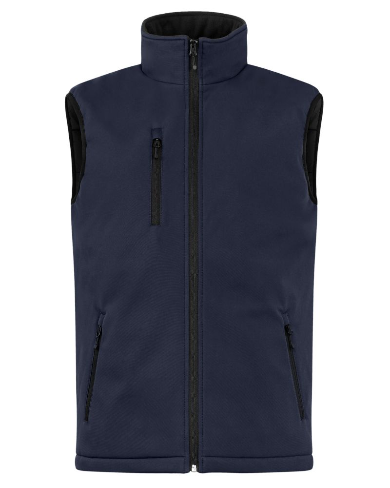 Clique Men's Equinox Insulated Softshell Full Zip Vest-2