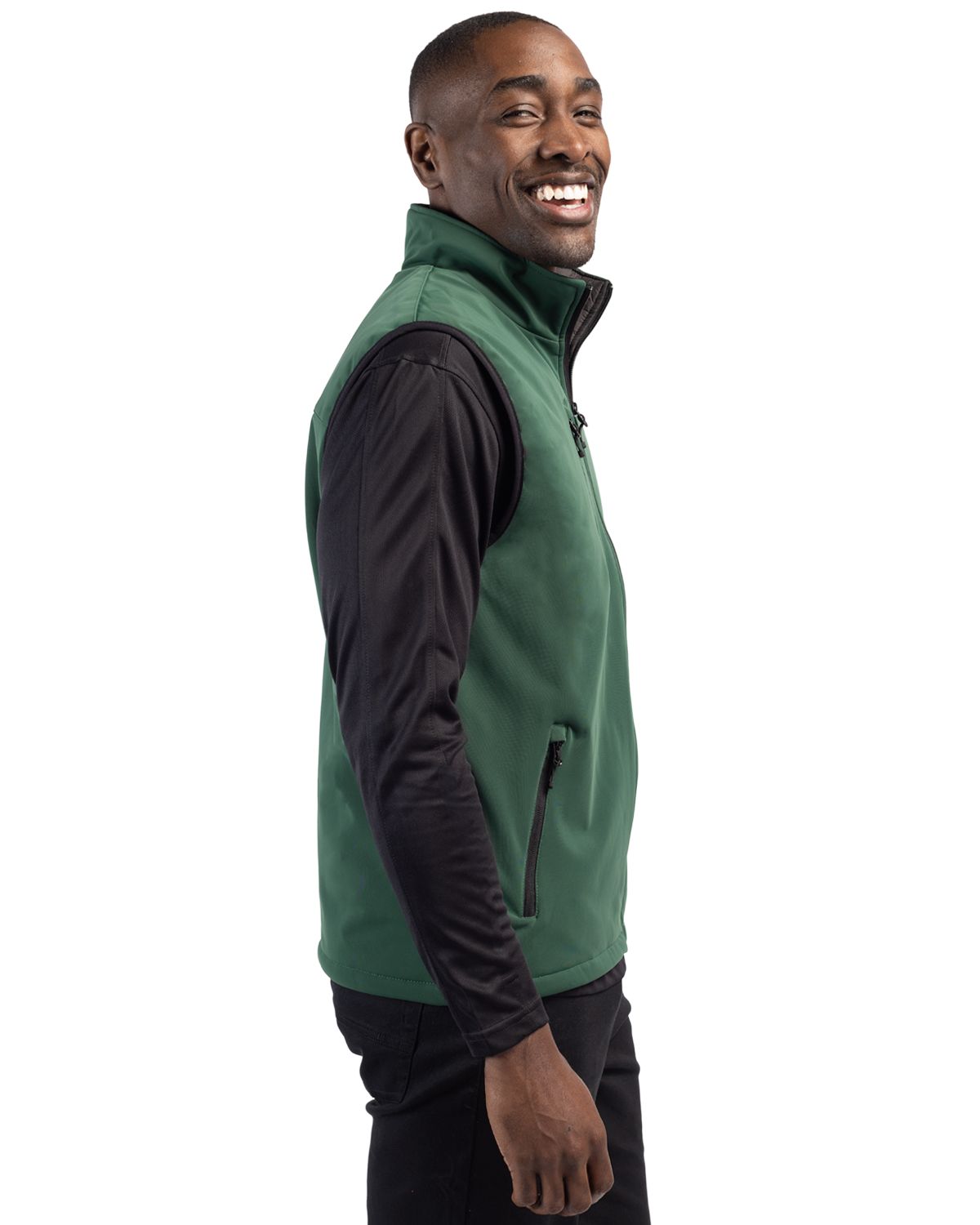 Clique Men's Equinox Insulated Softshell Full Zip Vest-2