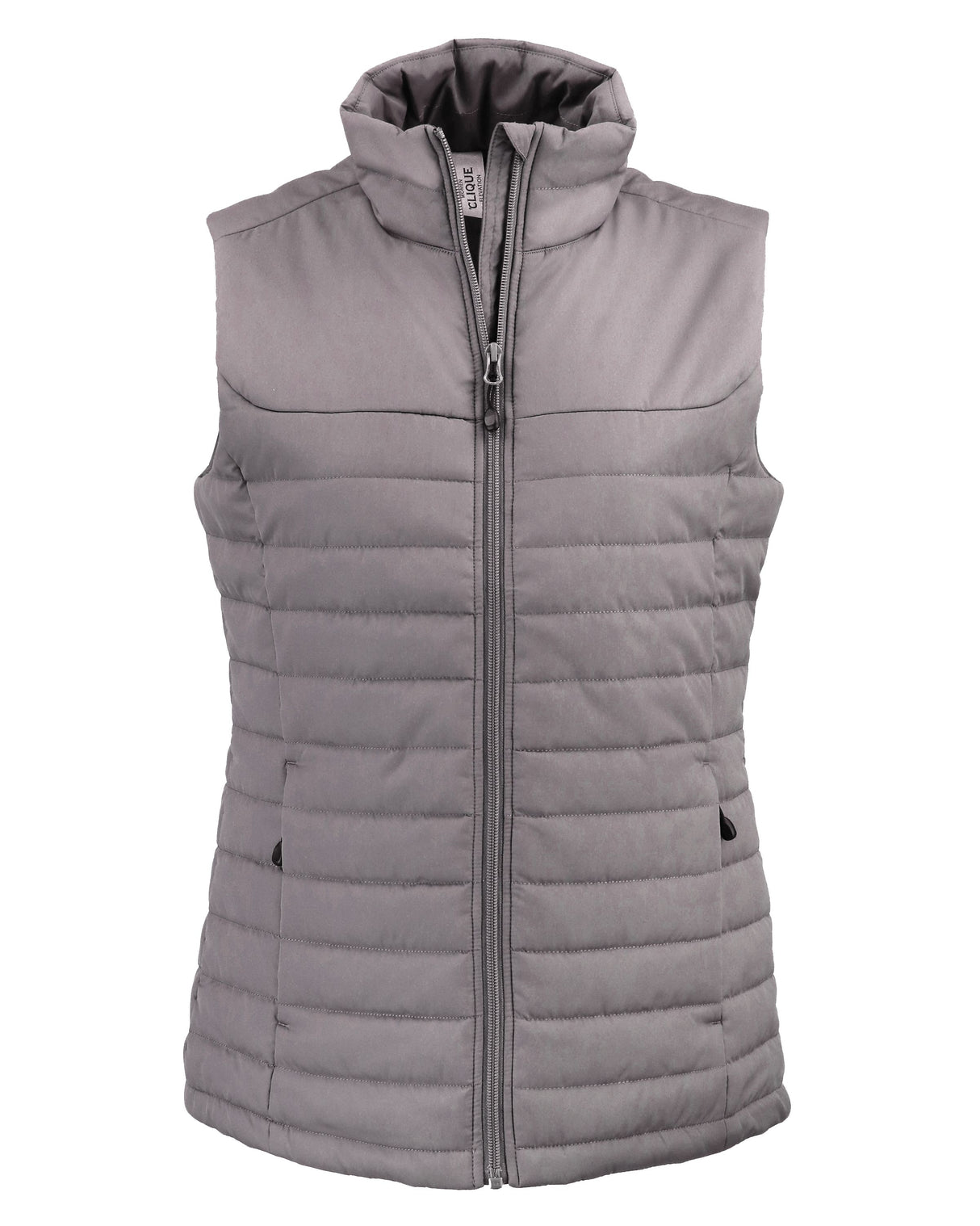 Clique Women's Elevation Recycled Insulated Puffer Full Zip Vest-4