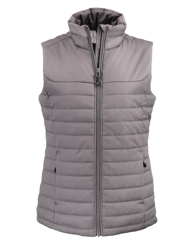 Clique Women's Elevation Recycled Insulated Puffer Full Zip Vest-5