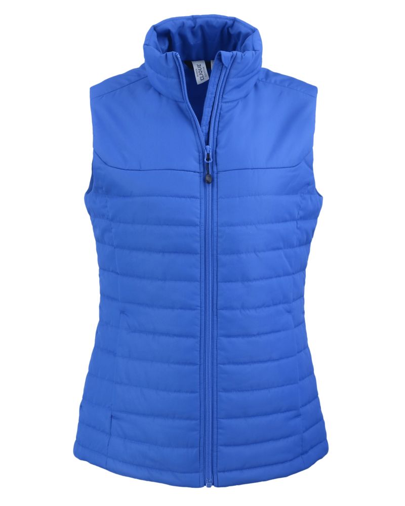 Clique Women's Elevation Recycled Insulated Puffer Full Zip Vest-7