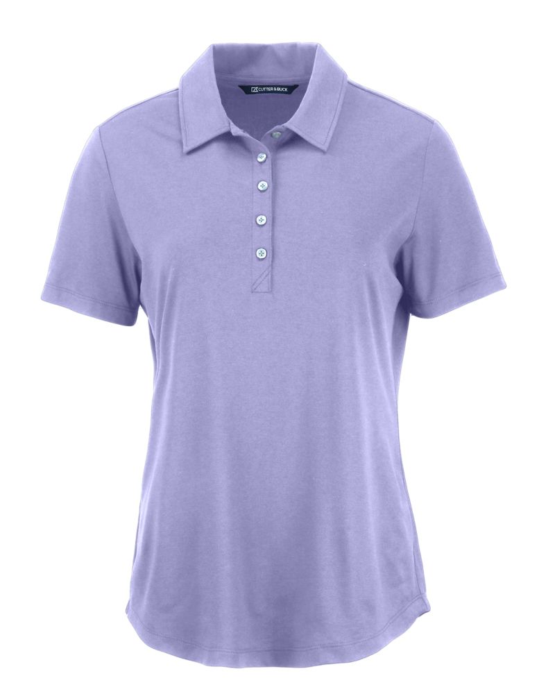 Cutter & Buck Women's Coastline Recycled Double Peached Polo-5