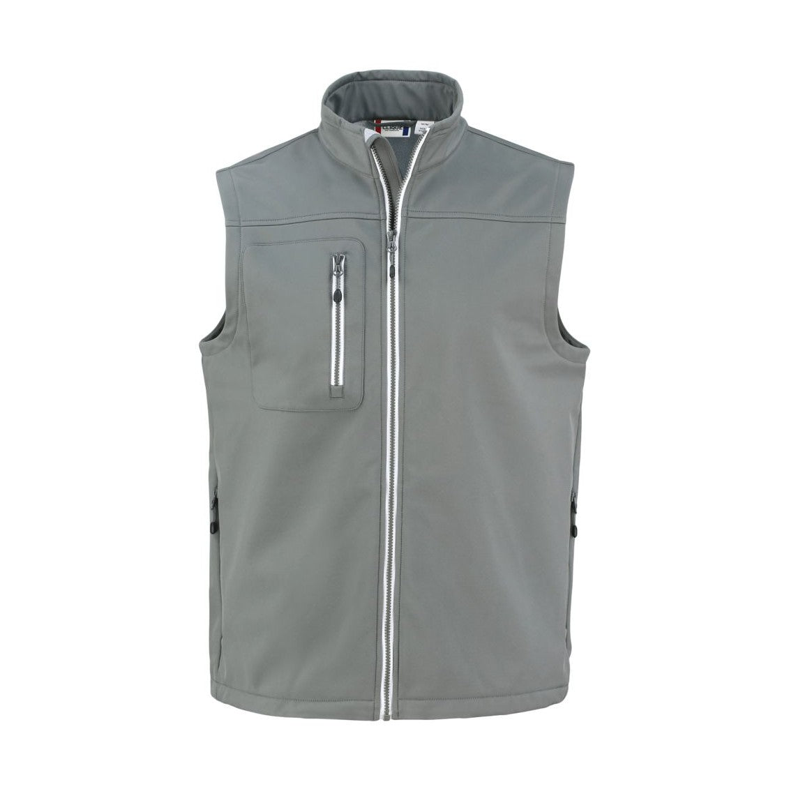 Clique Men's Telemark Recycled Stretch Softshell Full Zip Vest-2