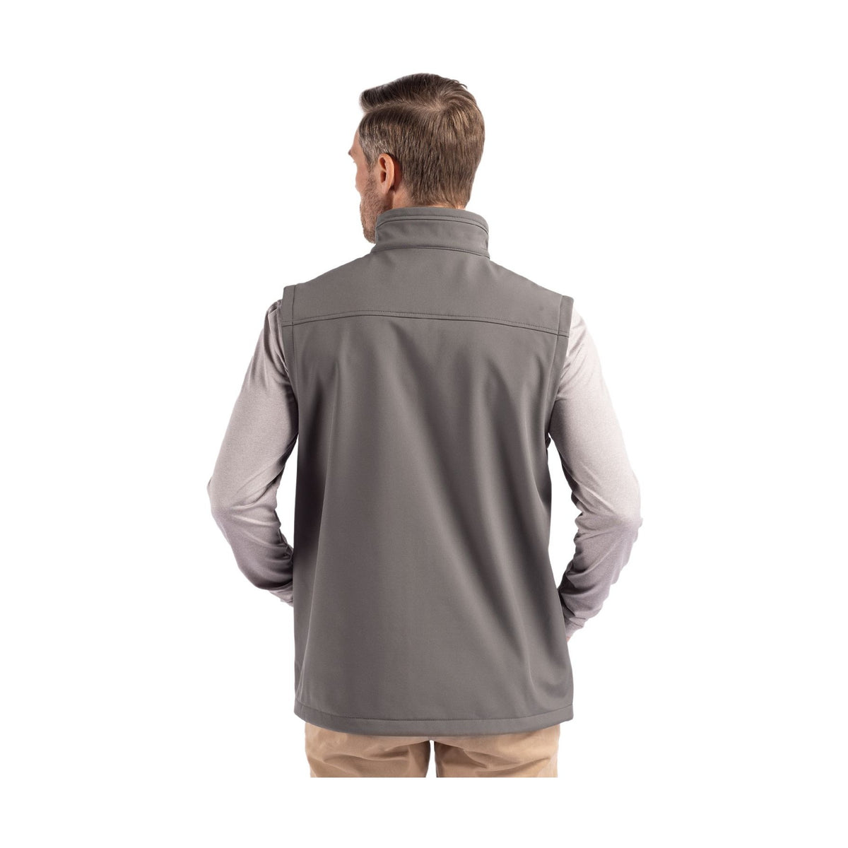 Clique Men's Telemark Recycled Stretch Softshell Full Zip Vest-6