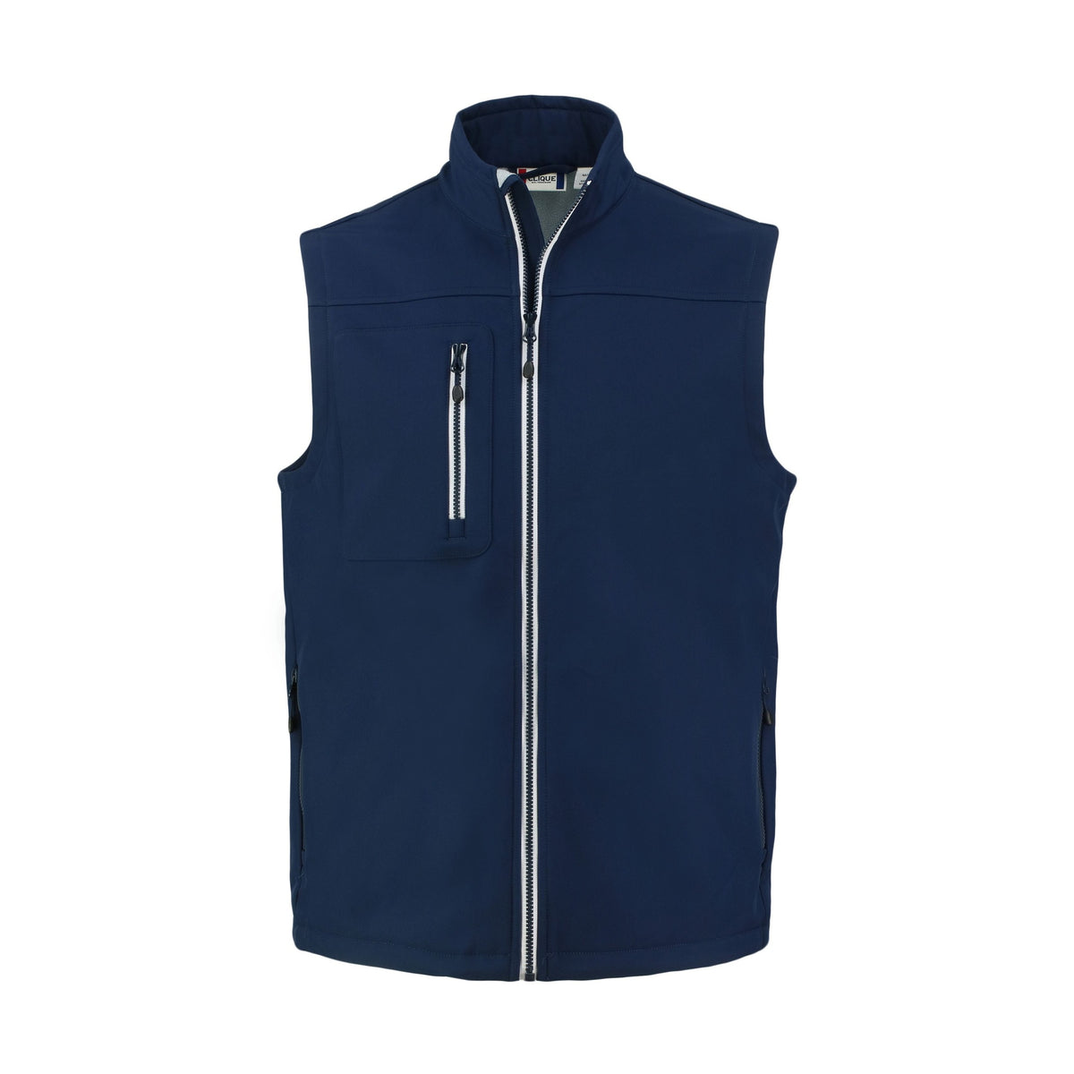 Clique Men's Telemark Recycled Stretch Softshell Full Zip Vest-5
