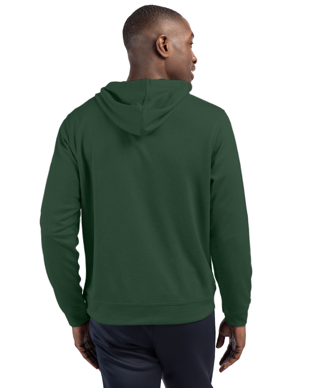Clique Men's Lift Solution-dyed Performance Hooded Pullover Sweatshirt-2