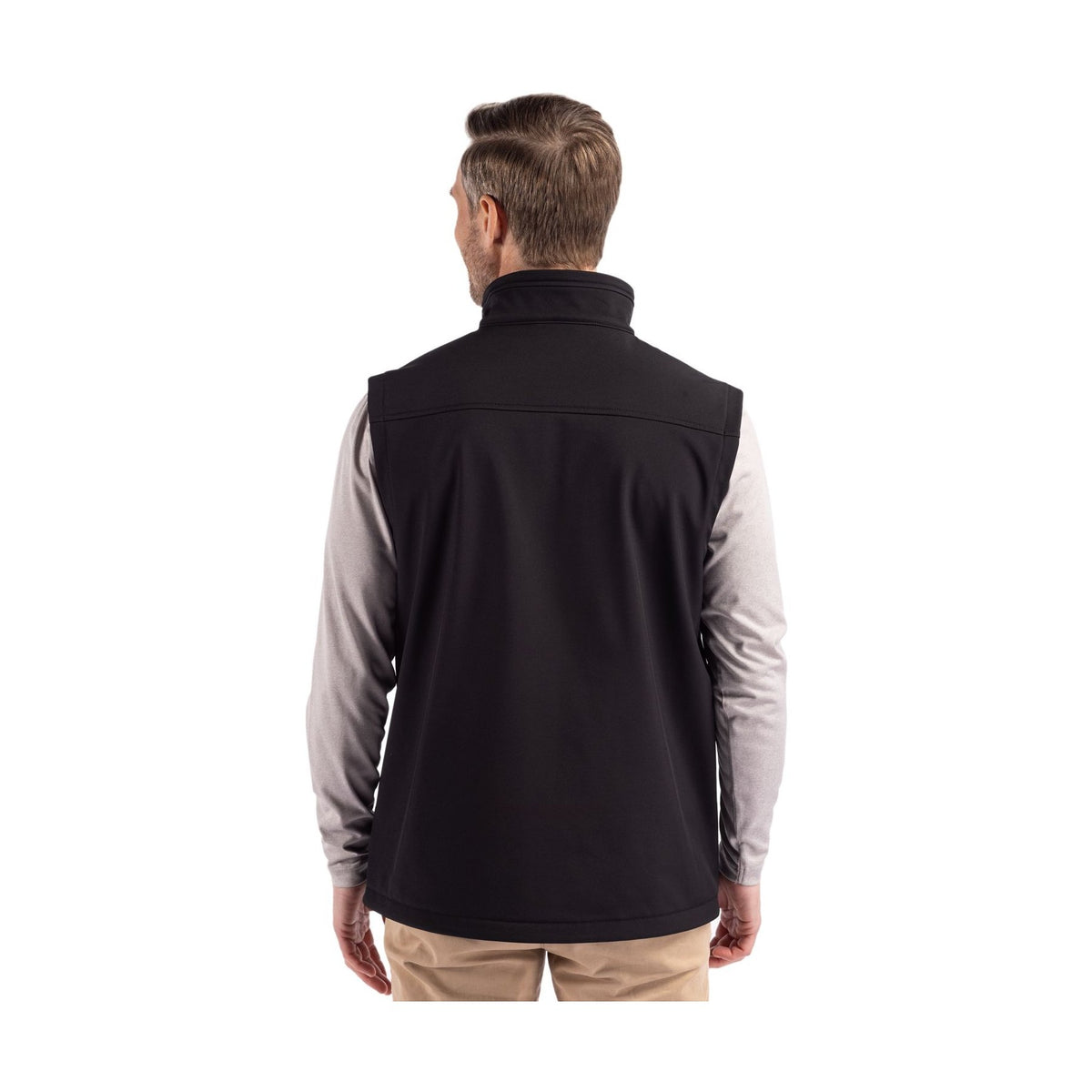 Clique Men's Telemark Recycled Stretch Softshell Full Zip Vest-2
