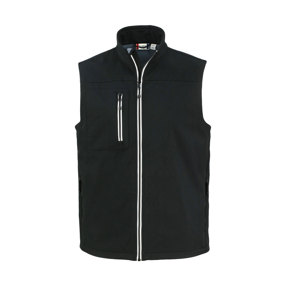 Clique Men's Telemark Recycled Stretch Softshell Full Zip Vest-4