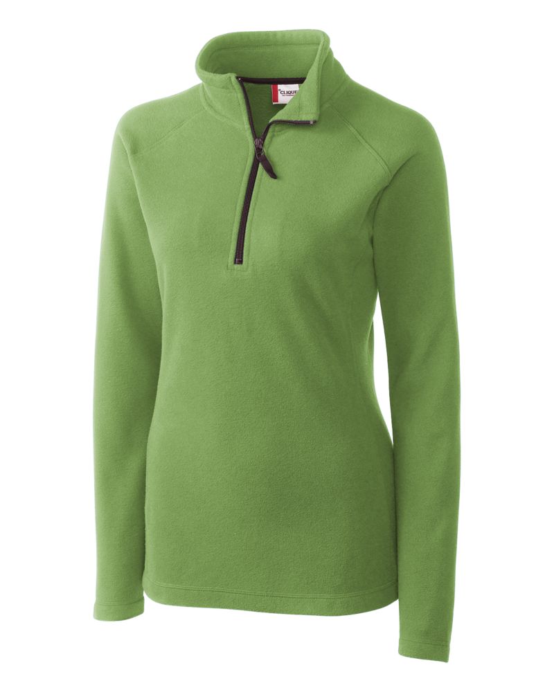 Clique Women's Summit Performance Fleece Half Zip Jacket-2