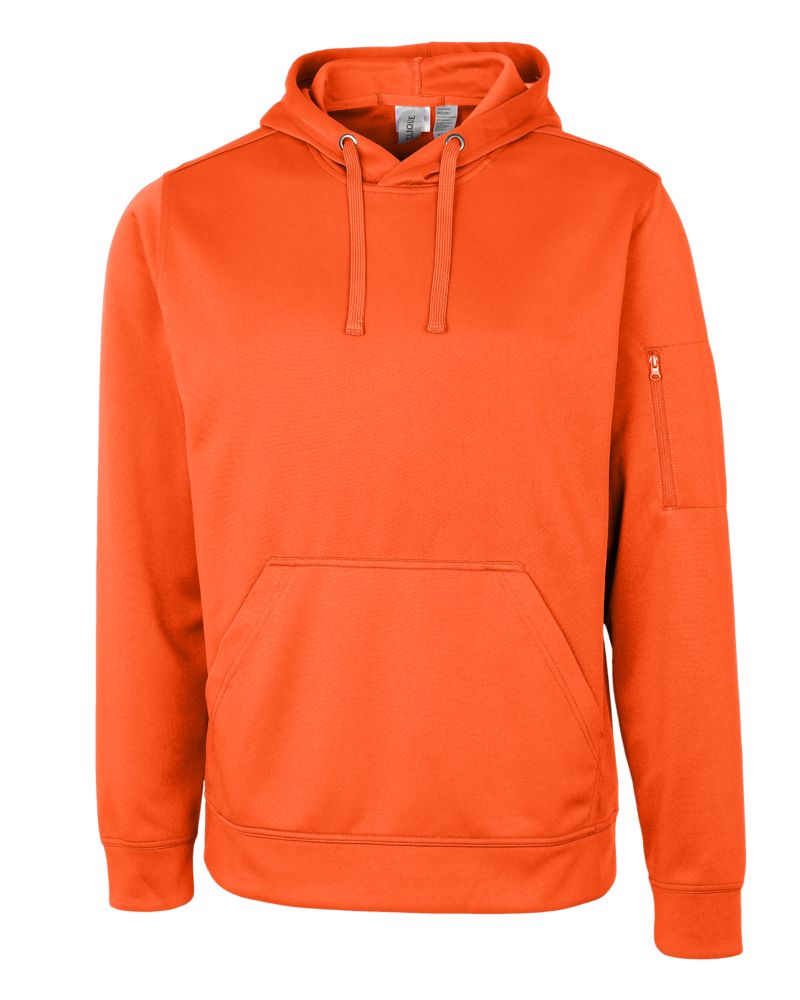 Clique Men's Lift Solution-dyed Performance Hooded Pullover Sweatshirt-2