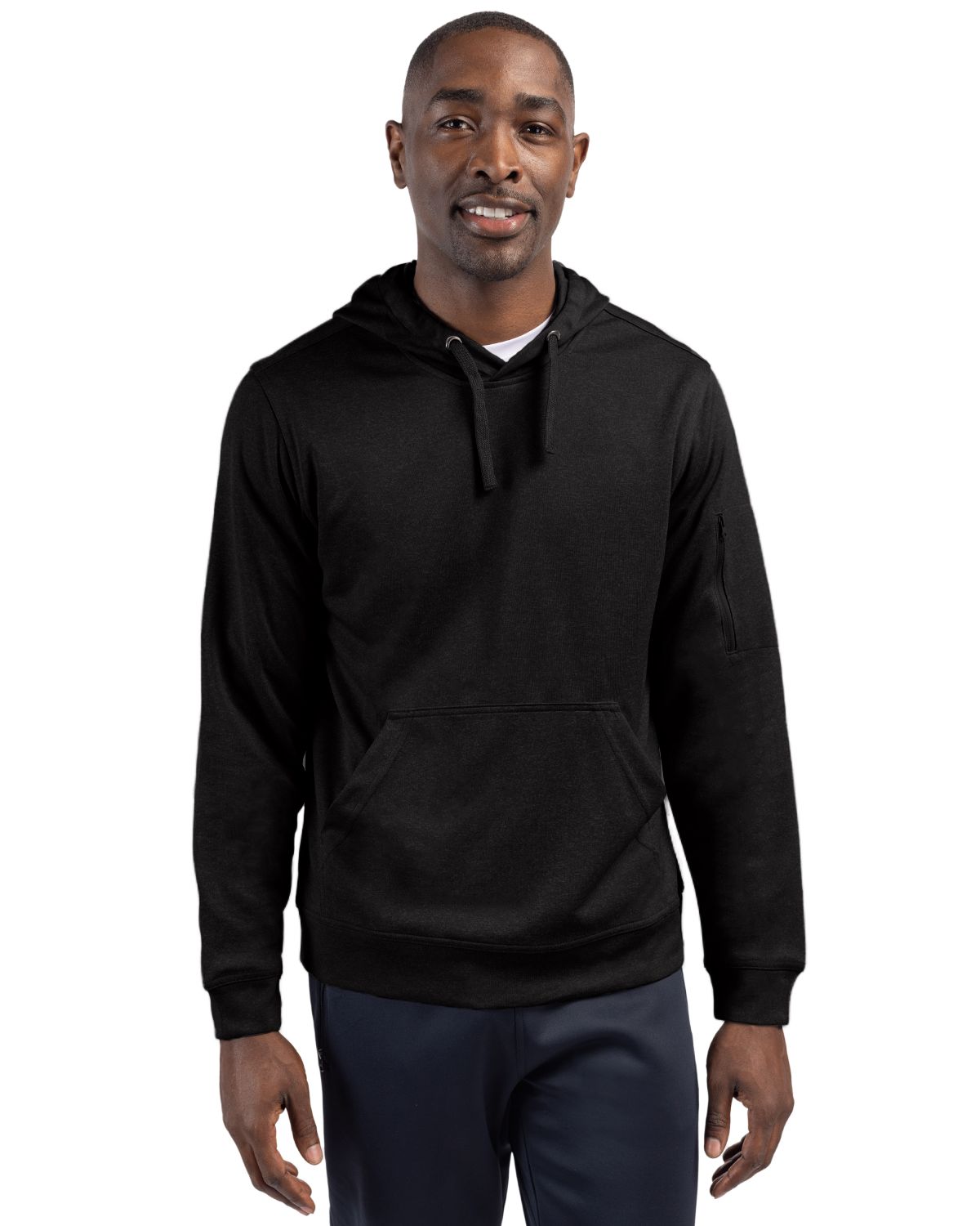 Clique Men's Lift Solution-dyed Performance Hooded Pullover Sweatshirt-6