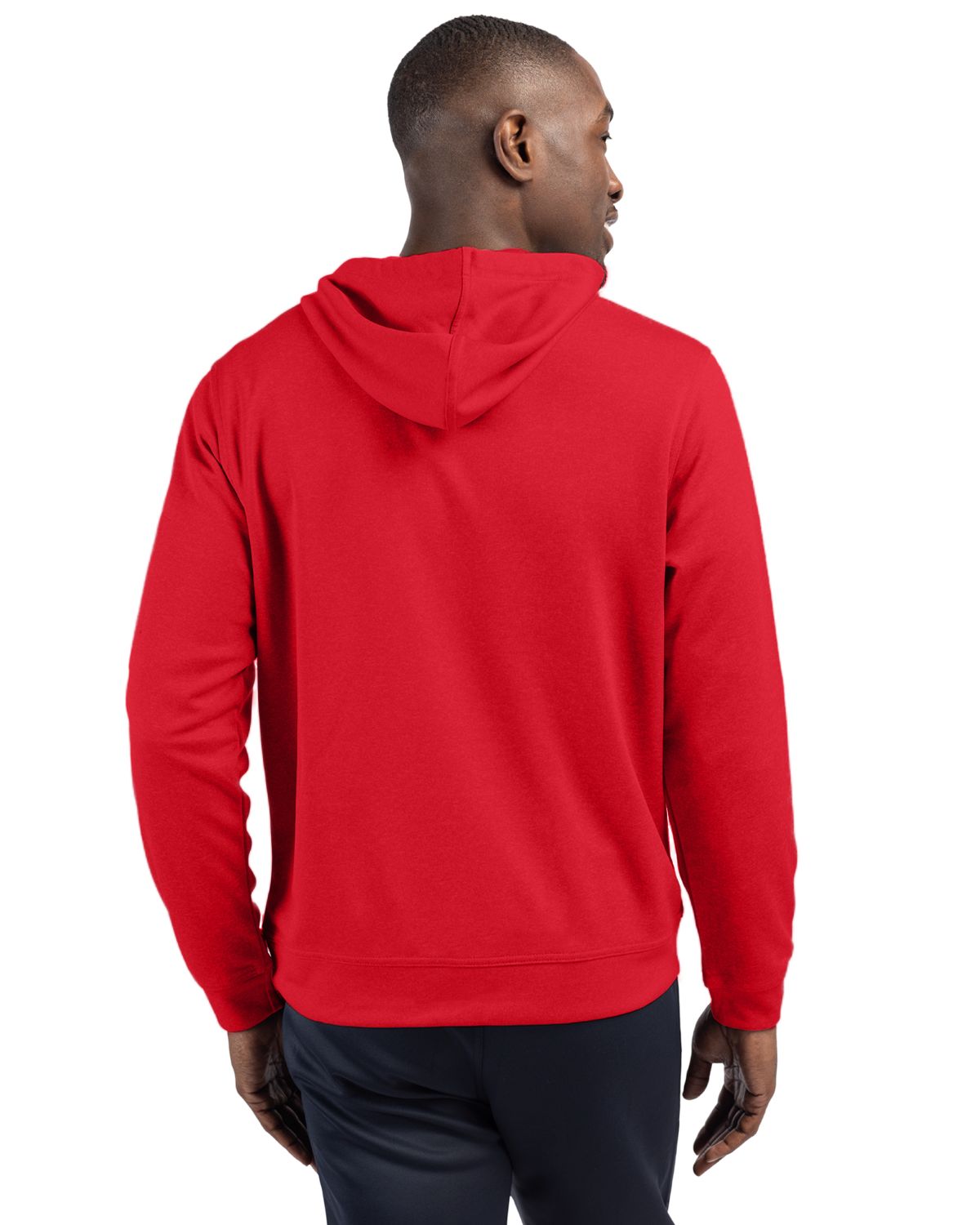 Clique Men's Lift Solution-dyed Performance Hooded Pullover Sweatshirt-3