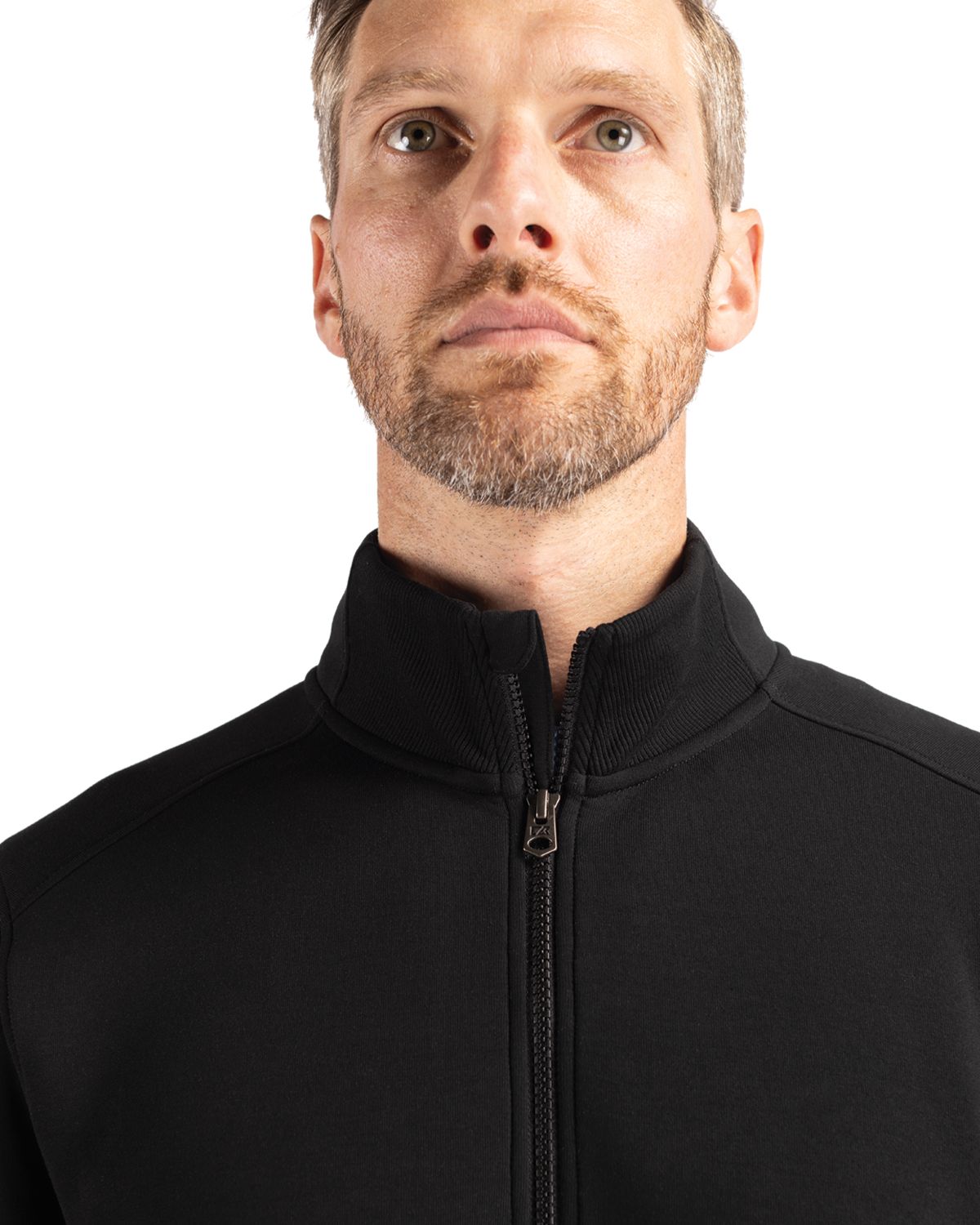 Cutter & Buck Men's Roam Recycled Buttery-Soft Knit Quarter Zip Jacket-6