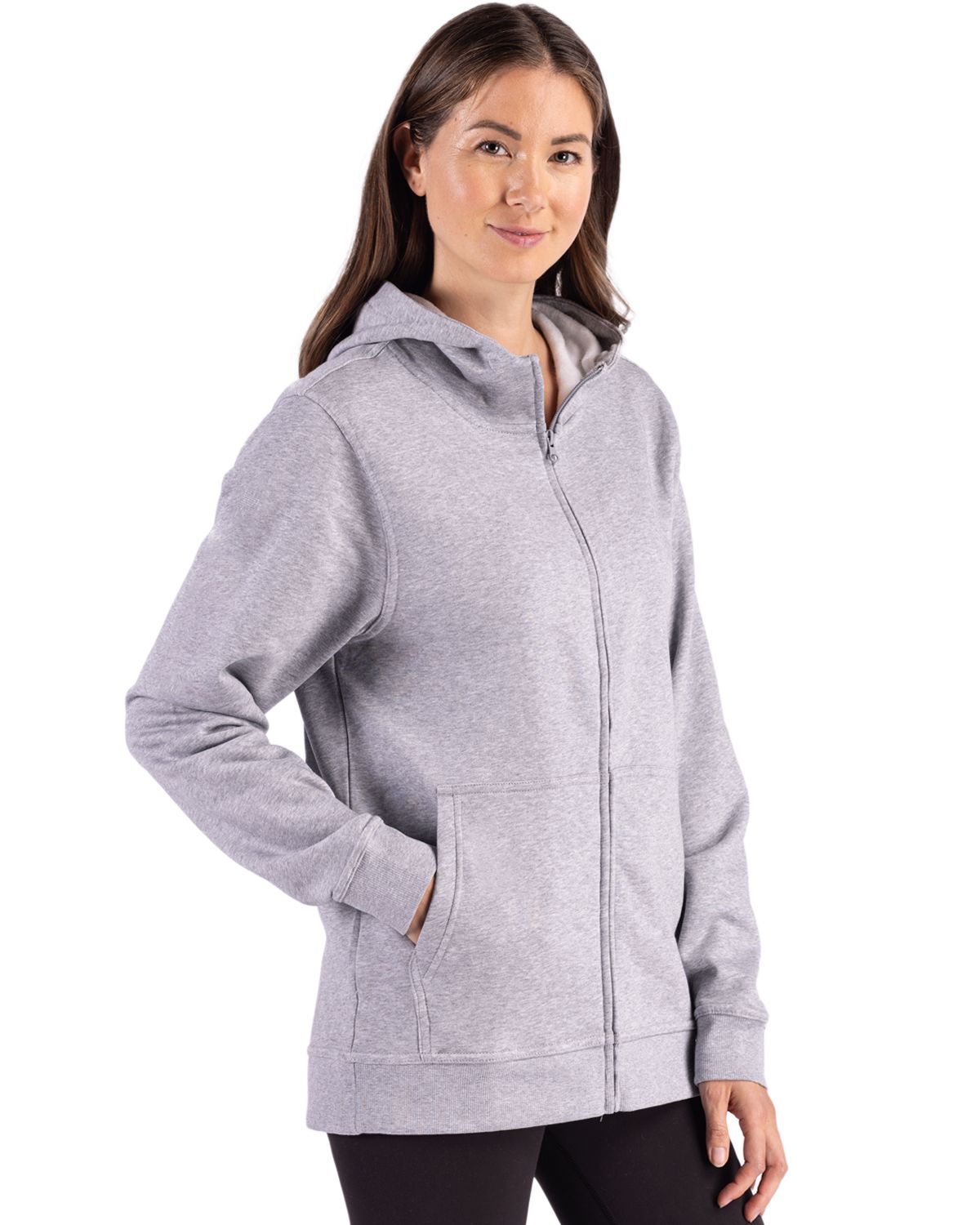 Clique Men's Drive Recycled Full Zip Hooded Sweatshirt-2