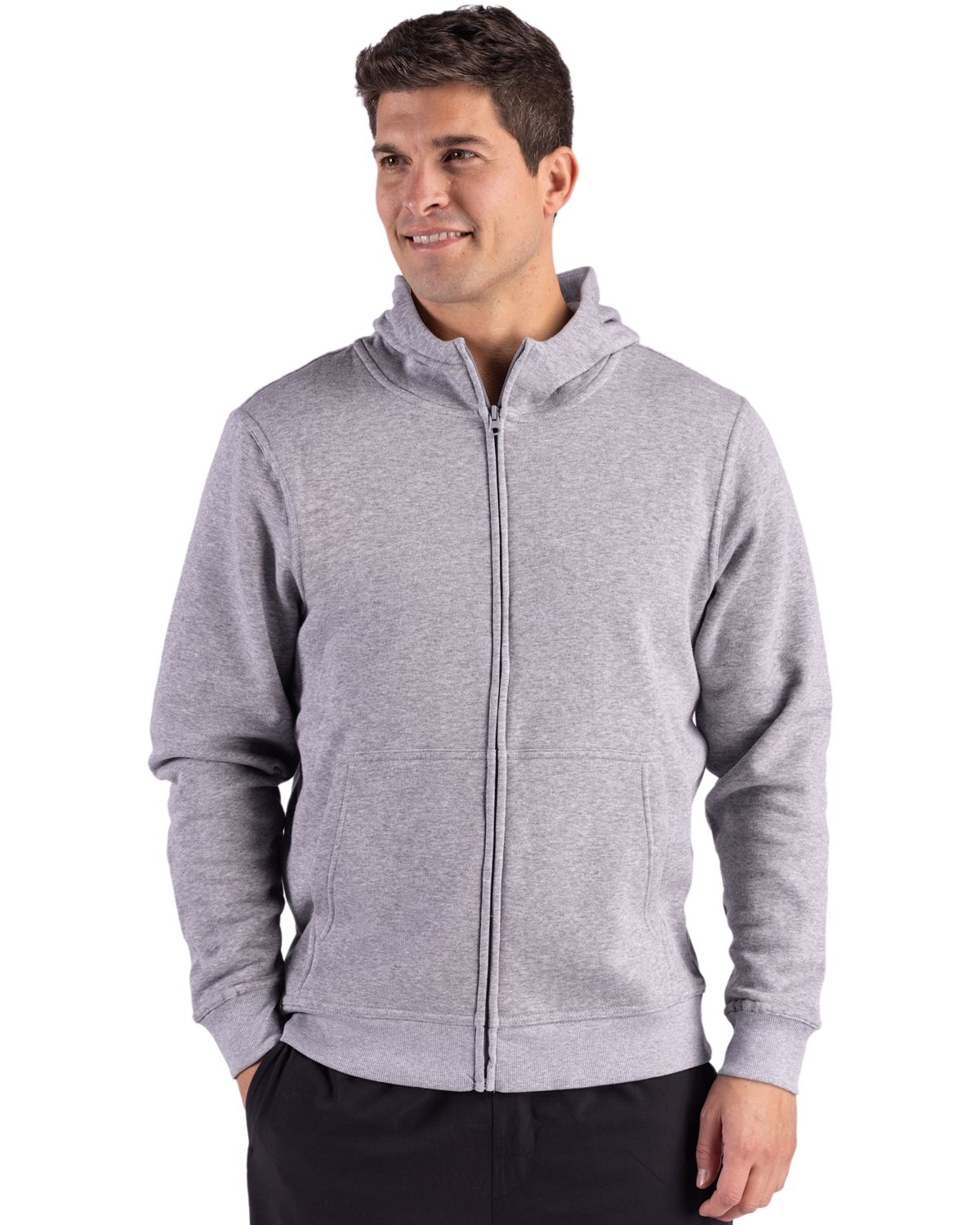 Clique Men's Drive Recycled Full Zip Hooded Sweatshirt-6