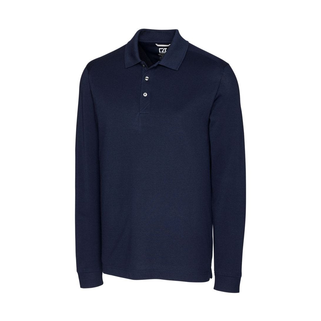 Cutter & Buck Men's Advantage Cotton-Blend Pique Long Sleeve Polo-7