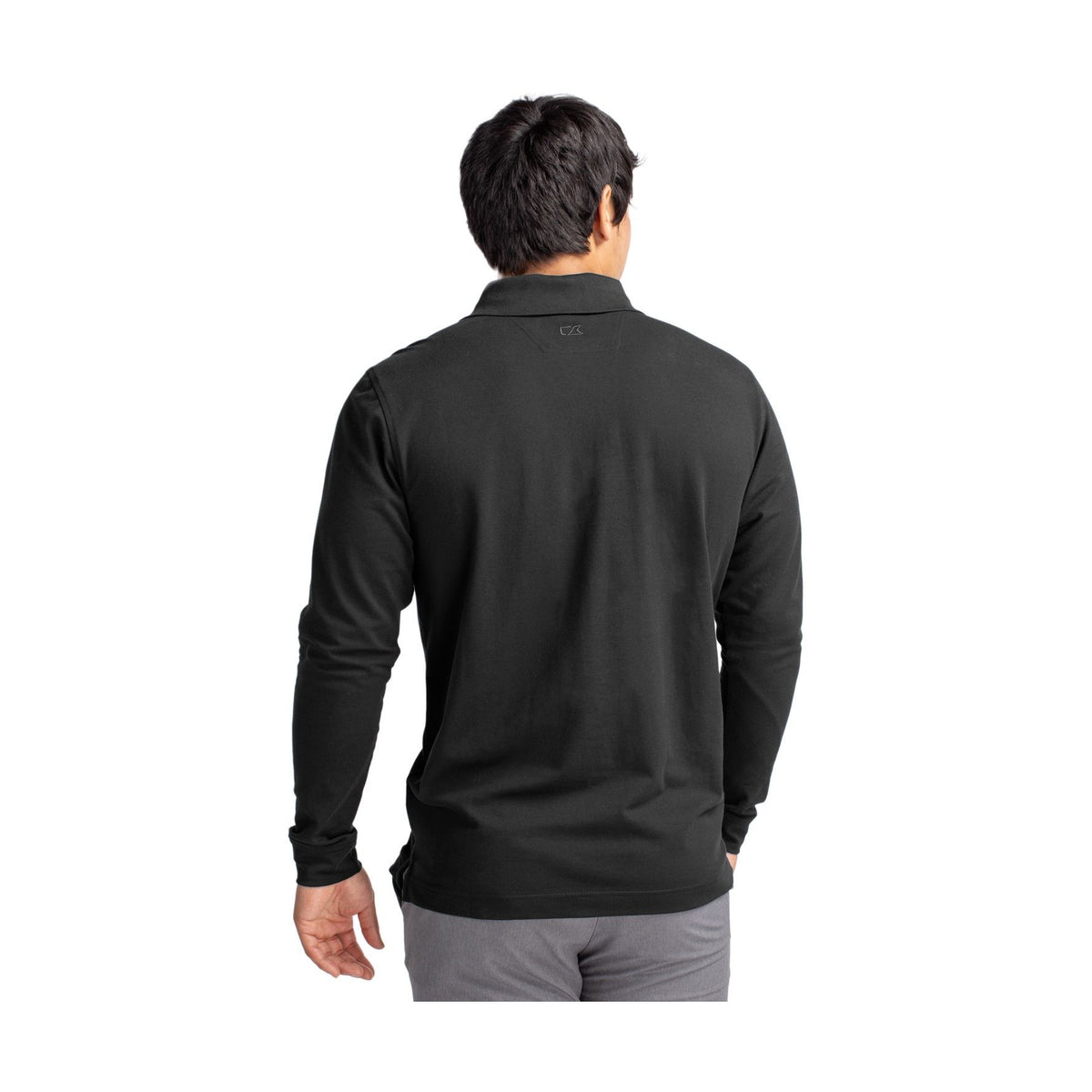 Cutter & Buck Men's Advantage Cotton-Blend Pique Long Sleeve Polo-5