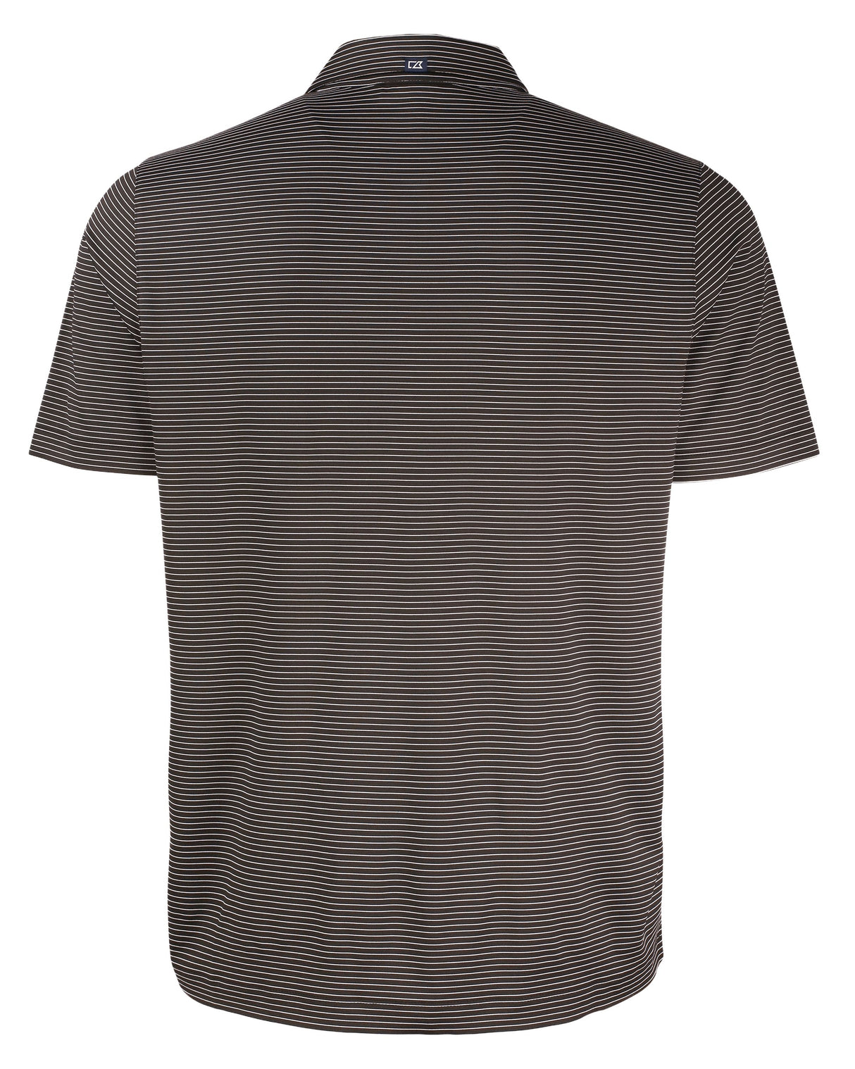 Cutter & Buck Men's Forge Recycled Fine Line Stripe Four-Way Stretch Polo-4