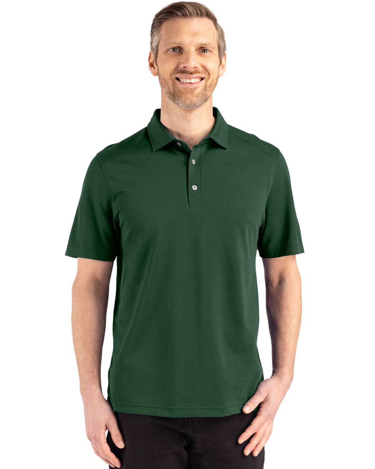 Cutter & Buck Men's Advantage Refresh Cotton-Blend Pique Polo-1