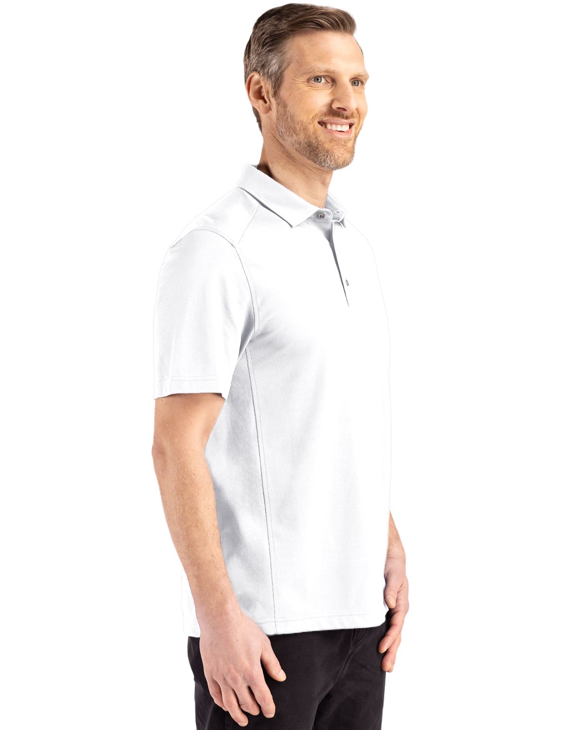 Cutter & Buck Men's Advantage Refresh Cotton-Blend Pique Polo-3