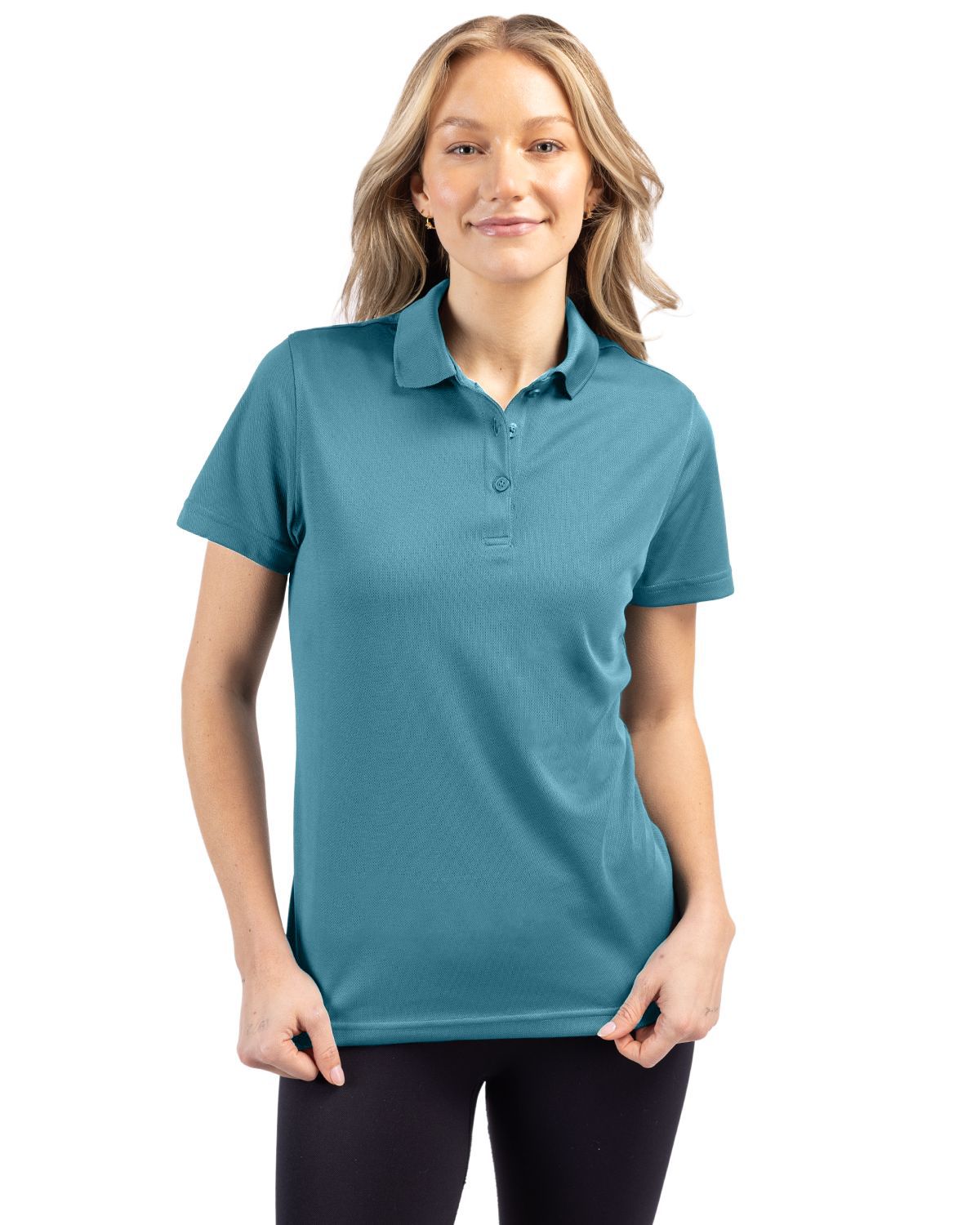 Clique Women's Spin Solution-dyed Performance Pique Polo-3