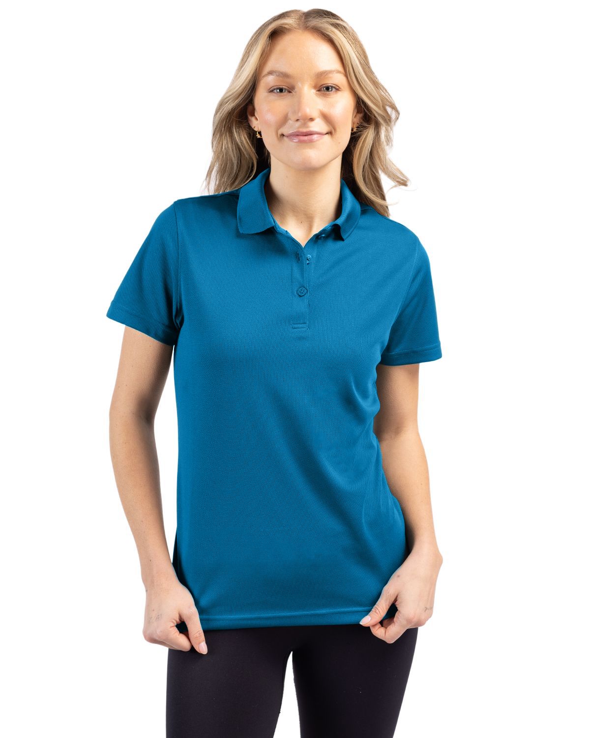 Clique Women's Spin Solution-dyed Performance Pique Polo-3