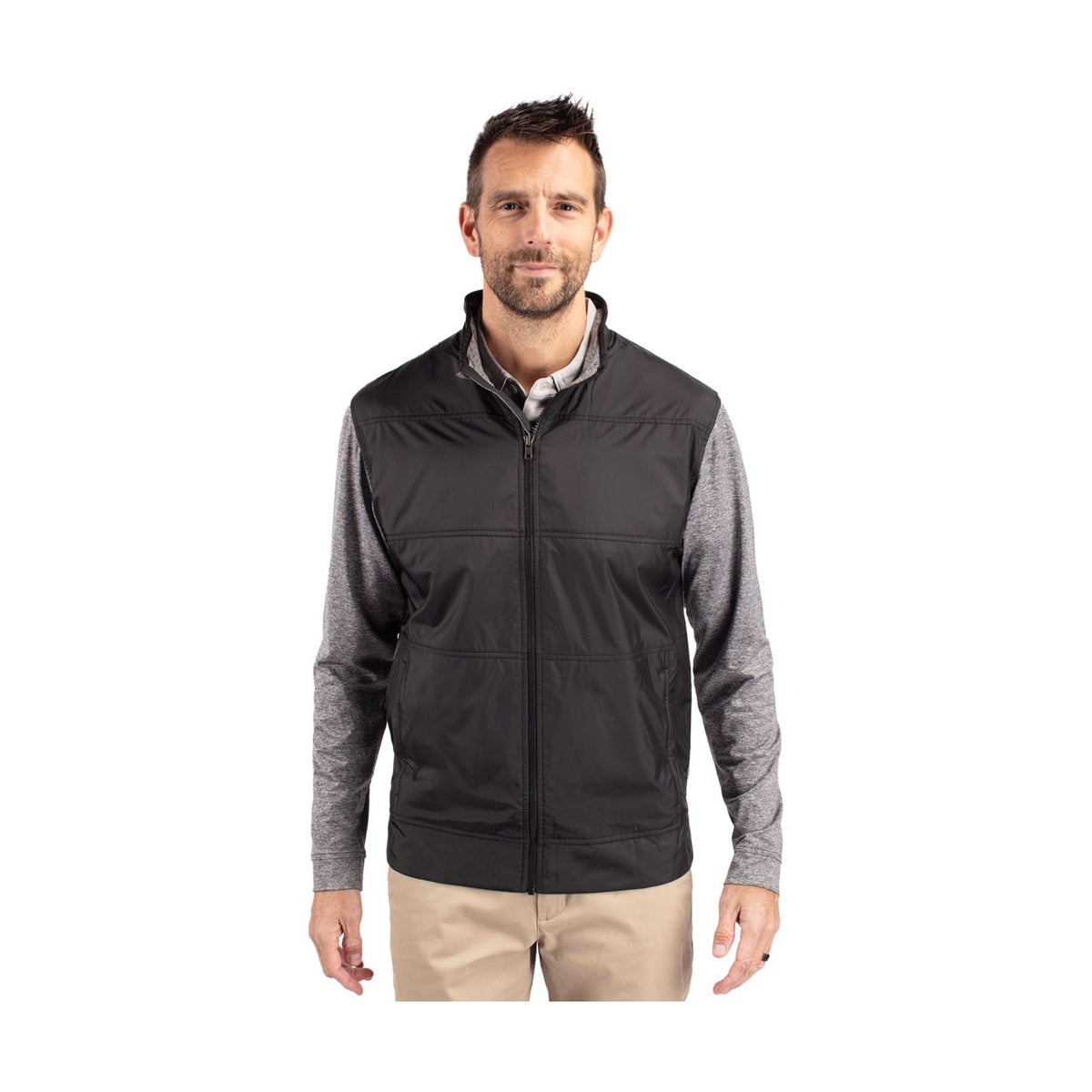 Cutter & Buck Men's Stealth Big & Tall Windbreaker Jacket-6