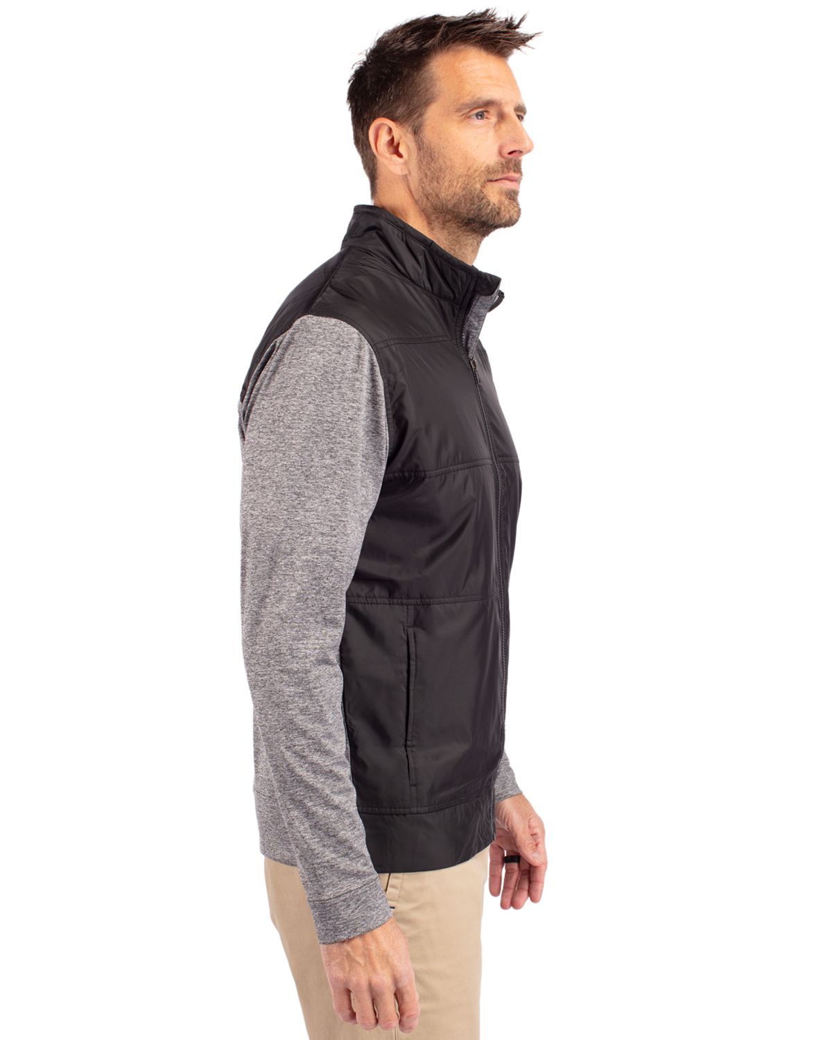 Cutter & Buck Men's Stealth Big & Tall Windbreaker Jacket-8