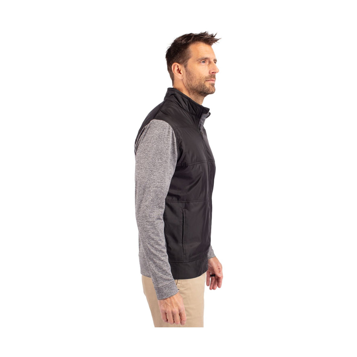 Cutter & Buck Men's Stealth Big & Tall Windbreaker Jacket-8