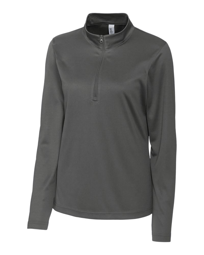 Clique Women's Spin Solution-dyed Performance Interlock Half Zip-5