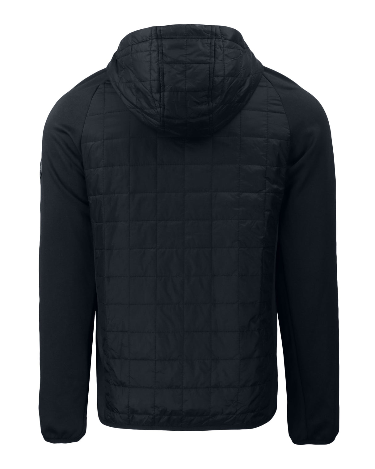 Cutter & Buck Men's Rainier Recycled Insulated Hybrid Puffer Full Zip Jacket-9