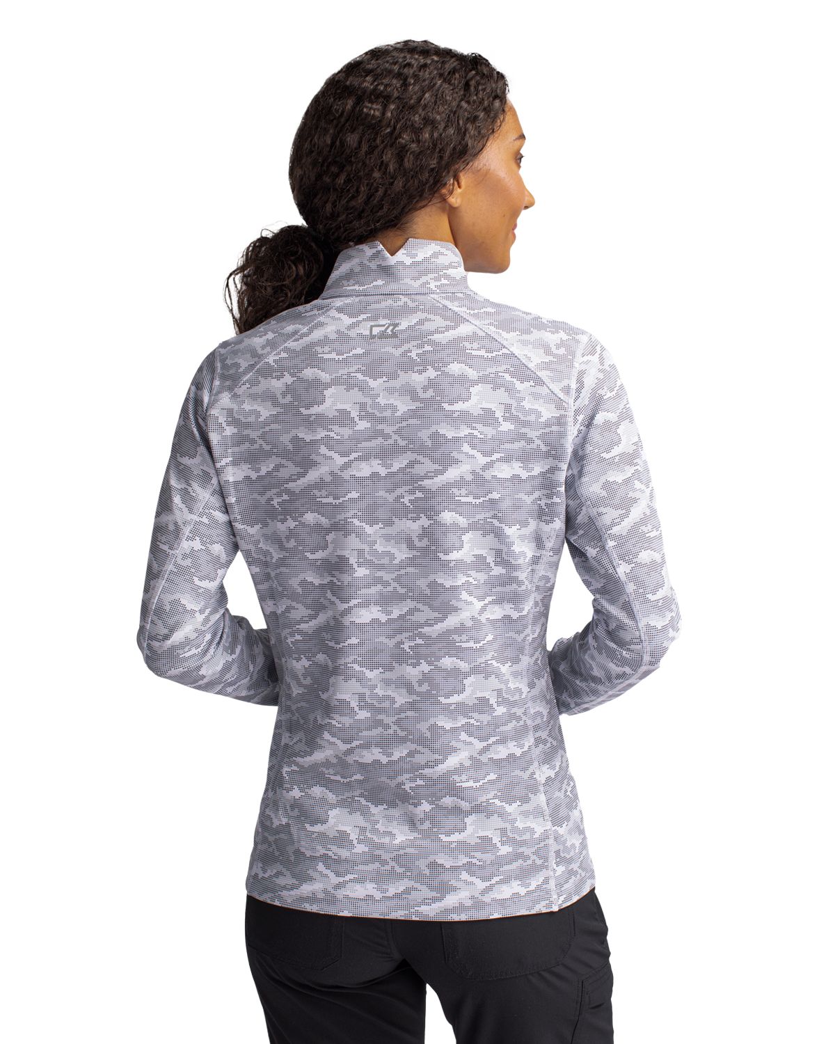 Cutter & Buck Women's Traverse Quarter Zip Pullover-7