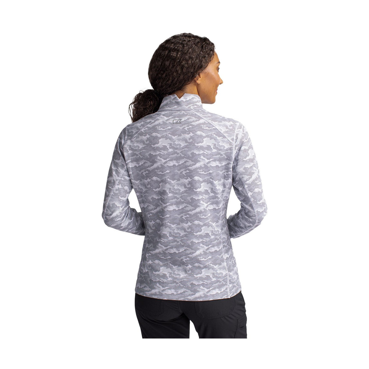 Cutter & Buck Women's Traverse Quarter Zip Pullover-7